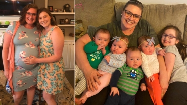 Mom Gives Birth to Spontaneous Quadruplets With 1 in 700,000 Odds