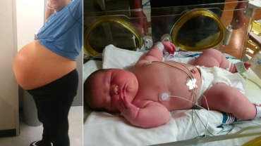 Mum Gives Birth to 13-Pound Newborn: 'I Felt Like I Was Looking at a Toddler'