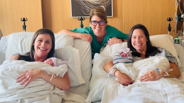 Twin Sisters Deliver Babies 35 Minutes Apart