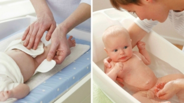 How to Change a Nappy and Bathing Your Baby?