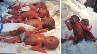 Woman Gives Birth to Septuplets in One Natural Birth