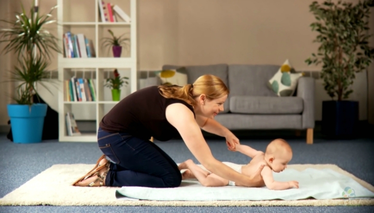 Baby Massage for Strengthening