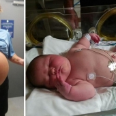 Mom Gives Birth to 13.5-Pound Baby