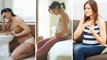 3 Pregnancy Symptoms That Make You Feel Crappy (and Relief Tips)