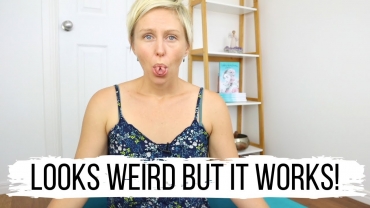 Breath to improve morning sickness - looks weird but it works!