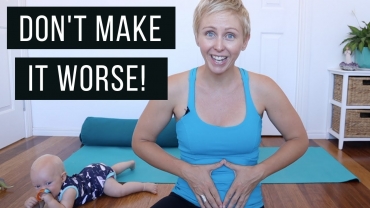 How to prevent diastis recti in pregnancy // prevent abdominal separation