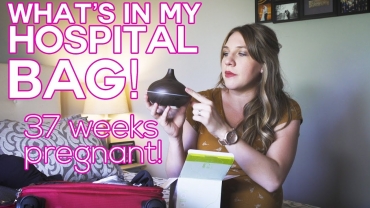 Whats In My Hospital Bag - 37 Weeks Pregnant!