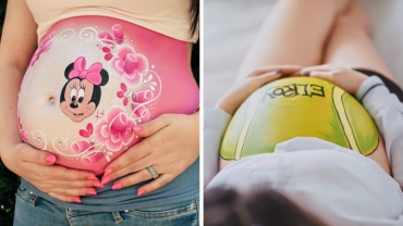 How to Paint Your Pregnant Belly (6 Steps)