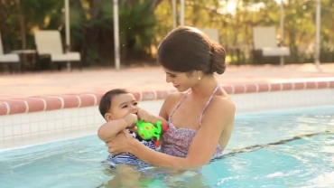 How to Swim with Baby