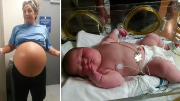 Mom Gives Birth to 13.5-Pound Baby