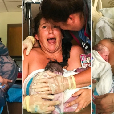 Surprise: Mother Learns She's Having Twins During Birth