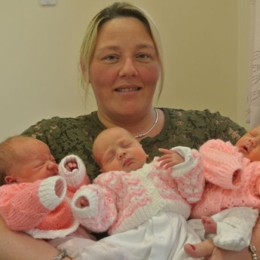 Mum's Shock After Giving Birth to 'Miracle' Triplets Conceived in 25,000-1 Shot