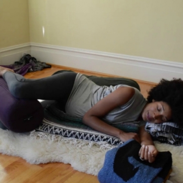 Prenatal Yoga: Corpse Pose (Savasana)