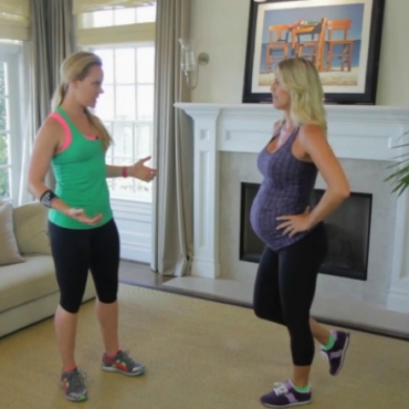 Single Leg Squats while Pregnant